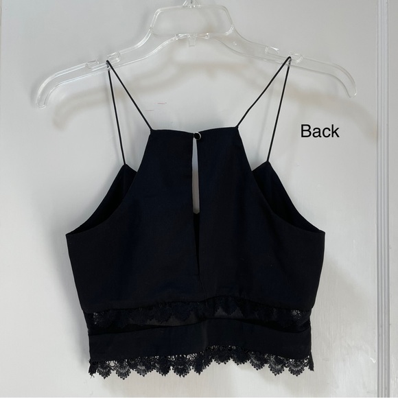 Wyldr black dressy halter top - Picture 4 of 11